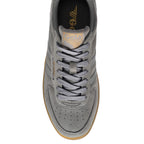 Grey Gola trainers with a gum sole