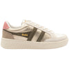 Gola Classics Superslam Blaze Sneaker für Damen - Gold/Khaki/Korallenrosa