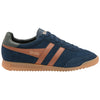 Gola Classics Baskets Torpedo pour hommes - Bleu marine/Terre d'ombre/Kaki foncé