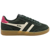 Gola Classics Viper-Sneaker für Damen - Dunkel Khaki/Gebrochenes Weiß/Fuchsia/Gum