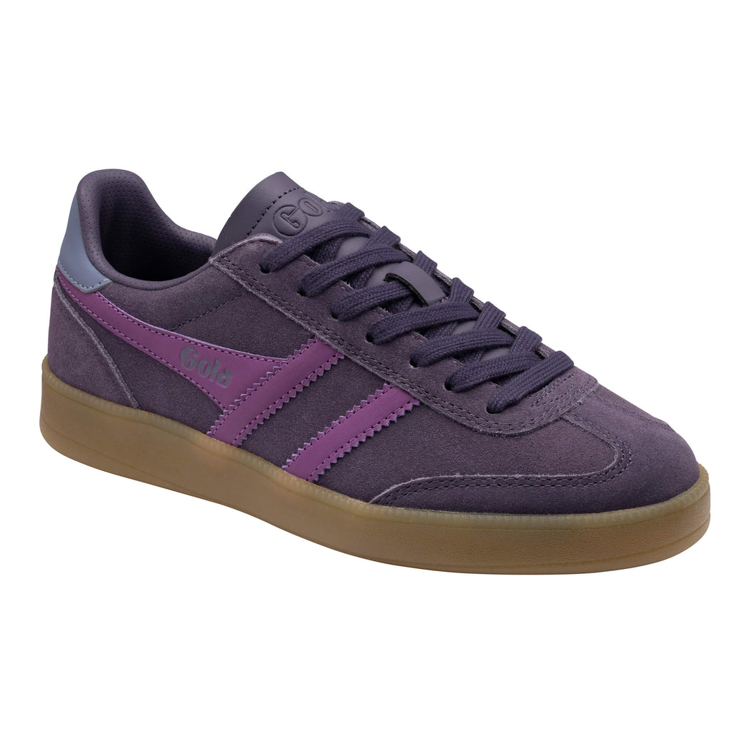 Gola Orchid Purple and Lilac trainers with a brown sole