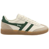 Gola Classics Men's Viper Leather Trainers - Off White/Bone/Evergreen/Gum