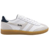 Gola Classics Men's Viper Leather Trainers - White/White/Navy/Gum