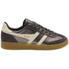 Gola Classics Baskets Viper métallisées pour femmes - Étain/Blanc cassé/Gomme